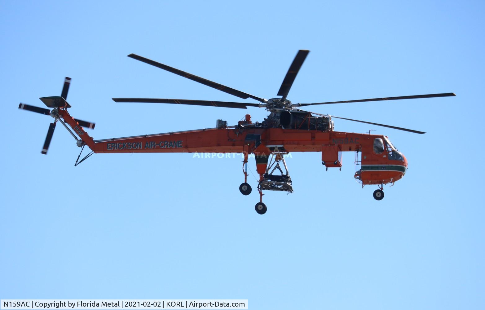 N159AC, 1970 Sikorsky S-64F Skycrane C/N 64084, S-64 zx