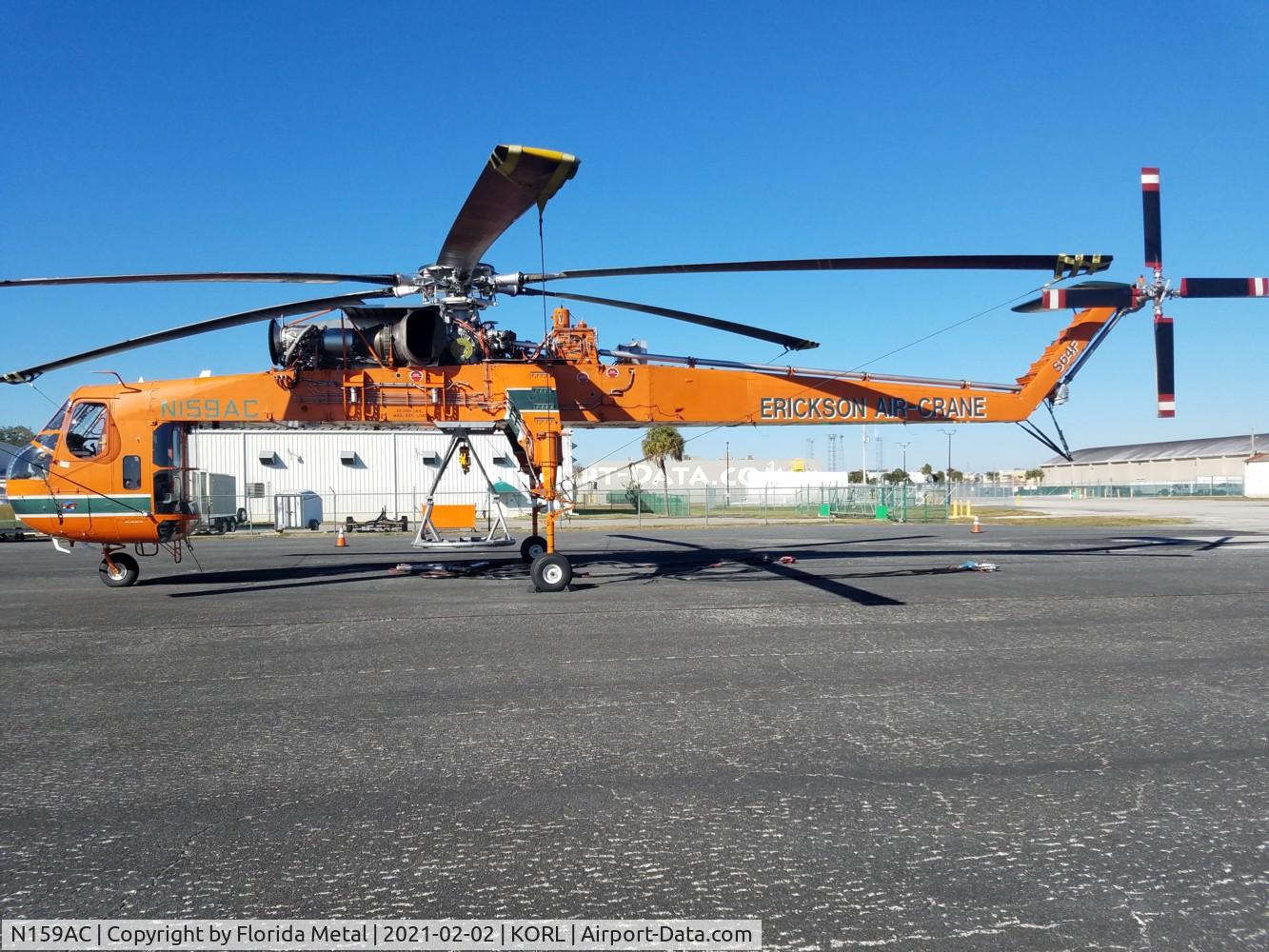 N159AC, 1970 Sikorsky S-64F Skycrane C/N 64084, S-64 zx