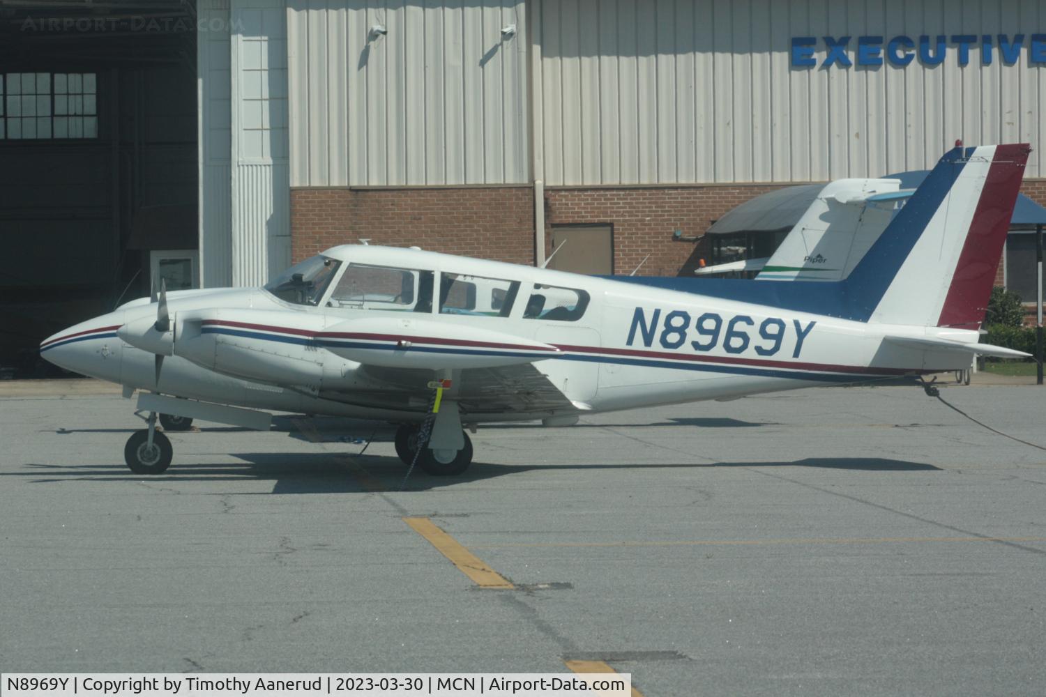 N8969Y, 1971 Piper PA-39-160 Twin Comanche C/R C/N 39-132, 1971 Piper PA-39-160 Twin Comanche C/R, c/n: 39-132
