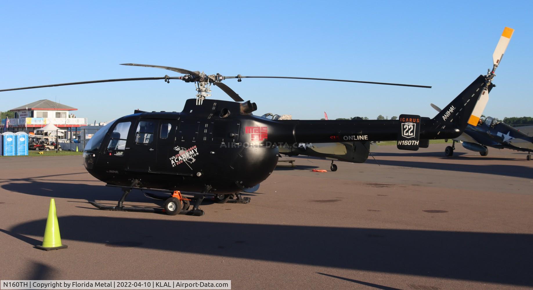 N160TH, 1982 MBB Bo-105S C/N S-610, BO-105 zx