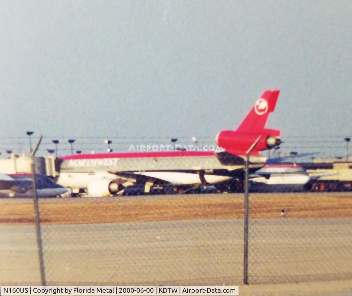 N160US, 1974 Douglas DC-10-40 C/N 46769, NWA DC-10-40 zx
