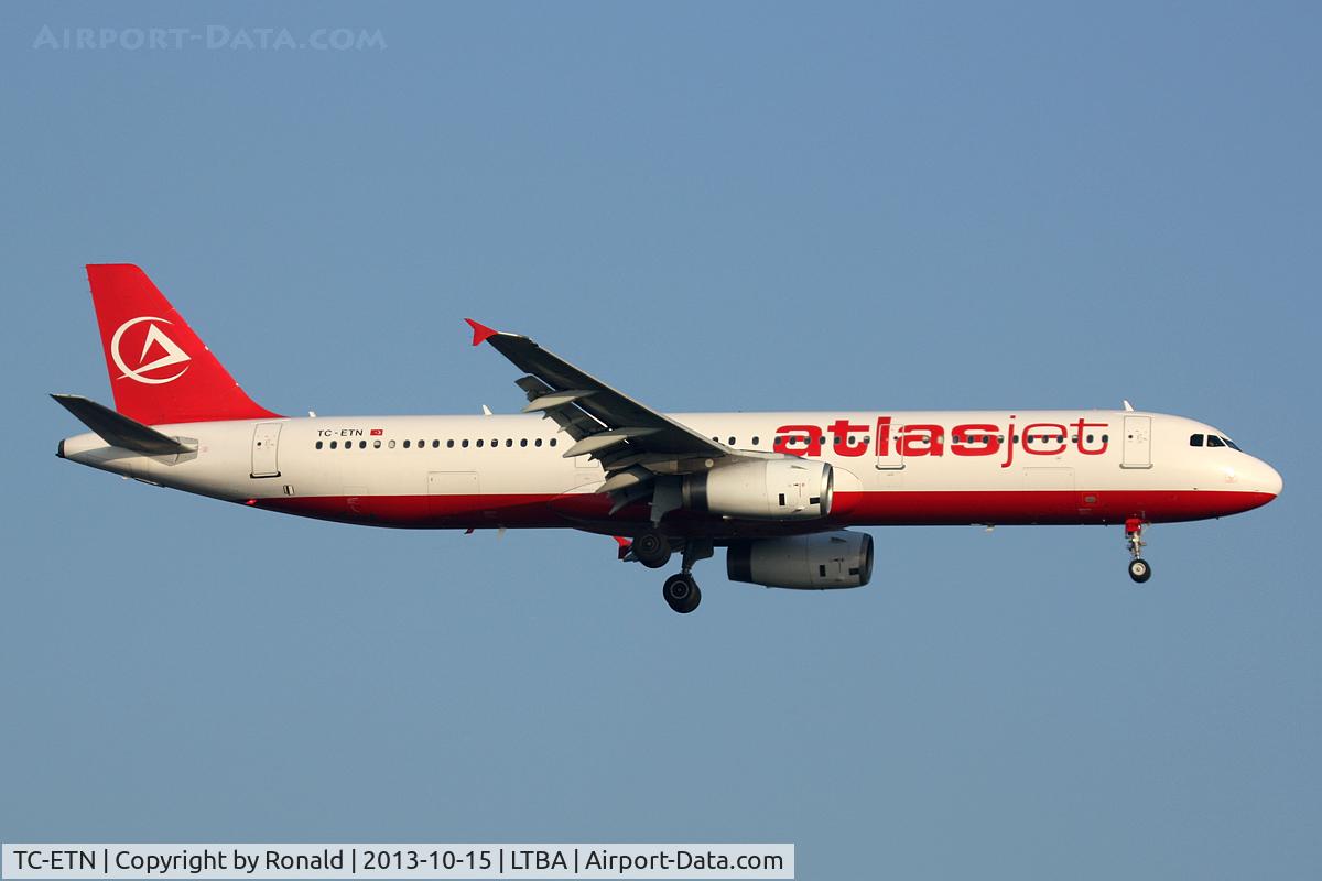 TC-ETN, 1996 Airbus A321-131 C/N 614, at ist