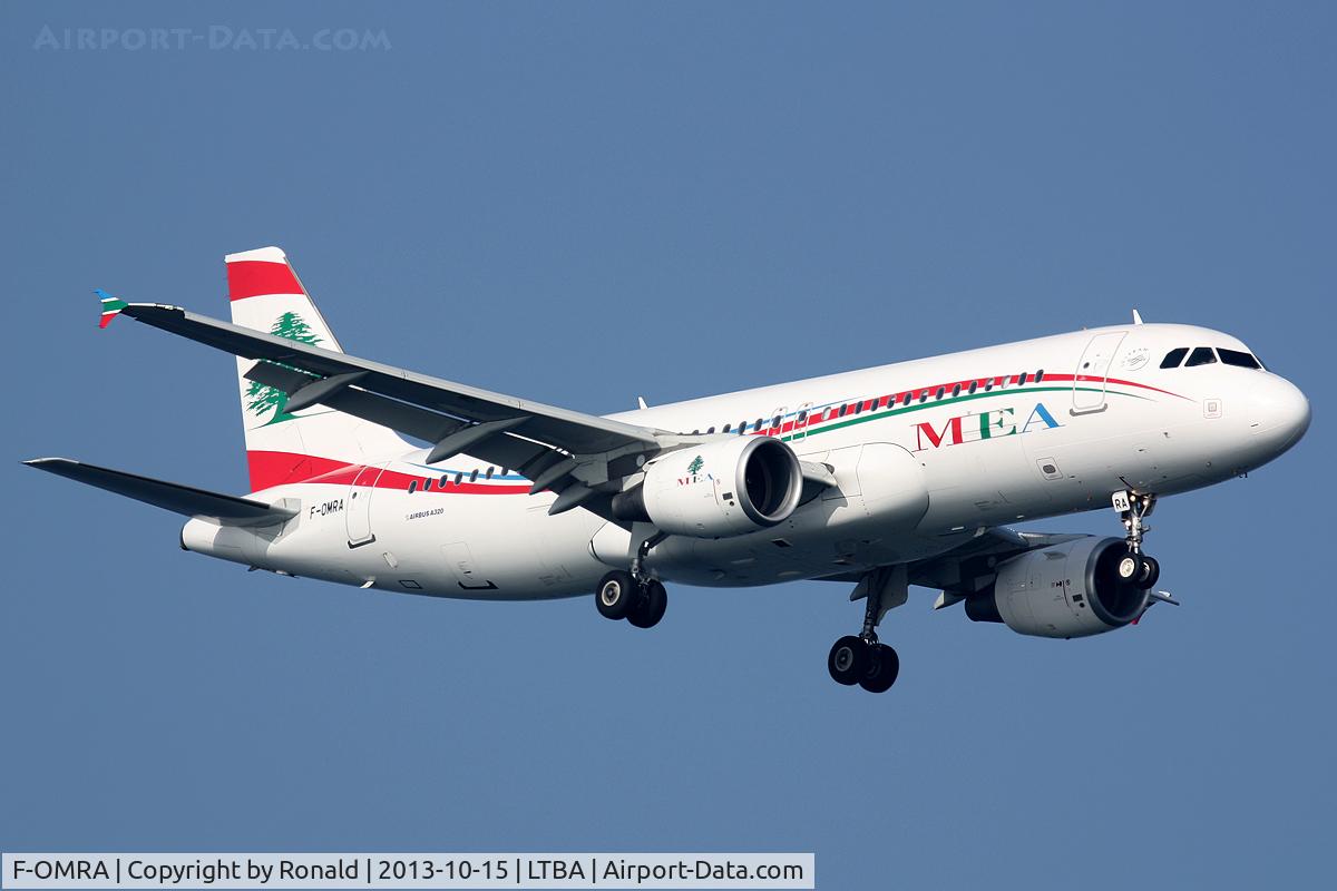 F-OMRA, 2012 Airbus A320-214 C/N 5162, at ist