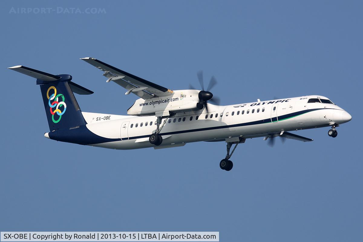 SX-OBE, 2010 Bombardier DHC-8-402 Q400 Dash 8 C/N 4314, at ist