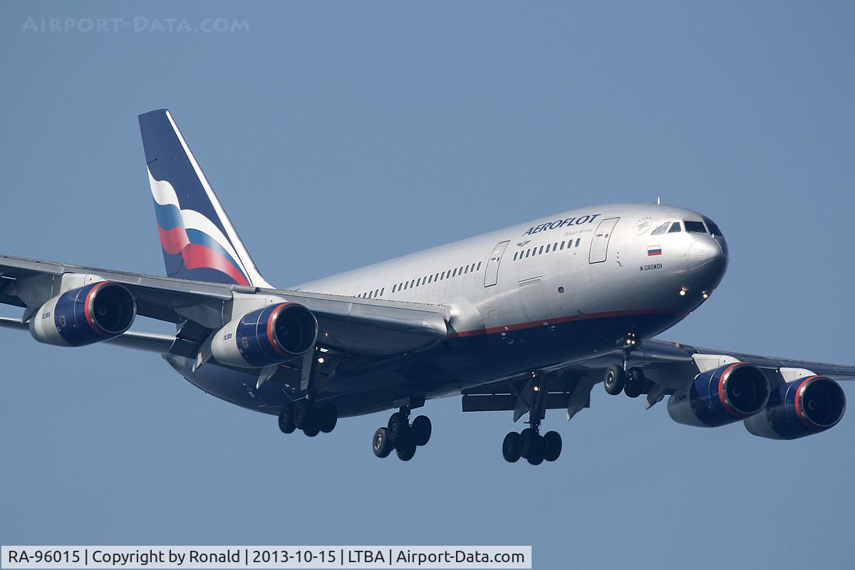 RA-96015, 1995 Ilyushin Il-96-300 C/N 74393201012, at ist