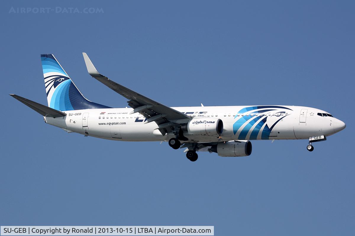SU-GEB, 2011 Boeing 737-866 C/N 40800, at ist