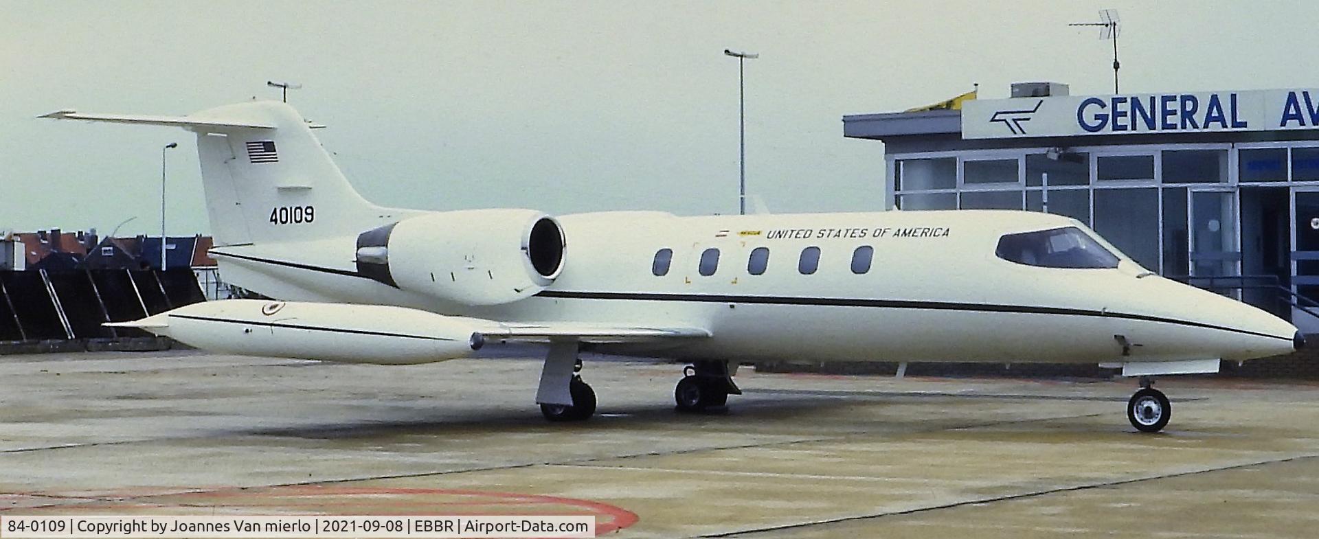 84-0109, 1984 Gates Learjet C-21A C/N 35A-555, Slide scan