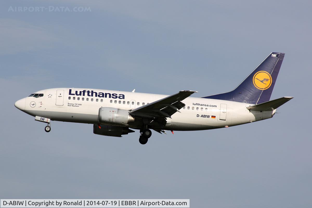 D-ABIW, 1991 Boeing 737-530 C/N 24945, at bru