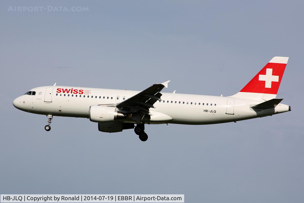 HB-JLQ, 2011 Airbus A320-214 C/N 4673, at bru