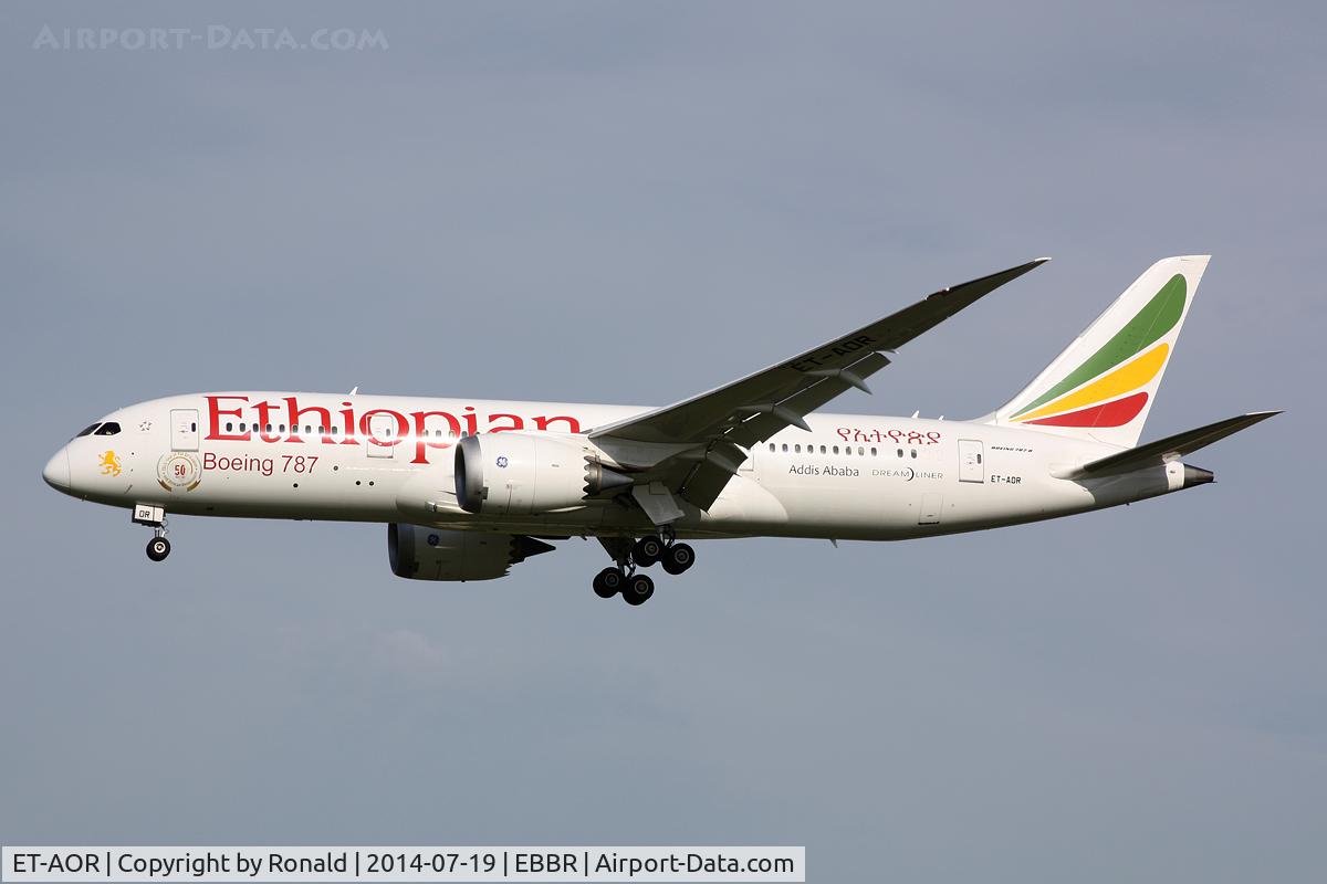 ET-AOR, 2012 Boeing 787-8 Dreamliner C/N 34746, at bru