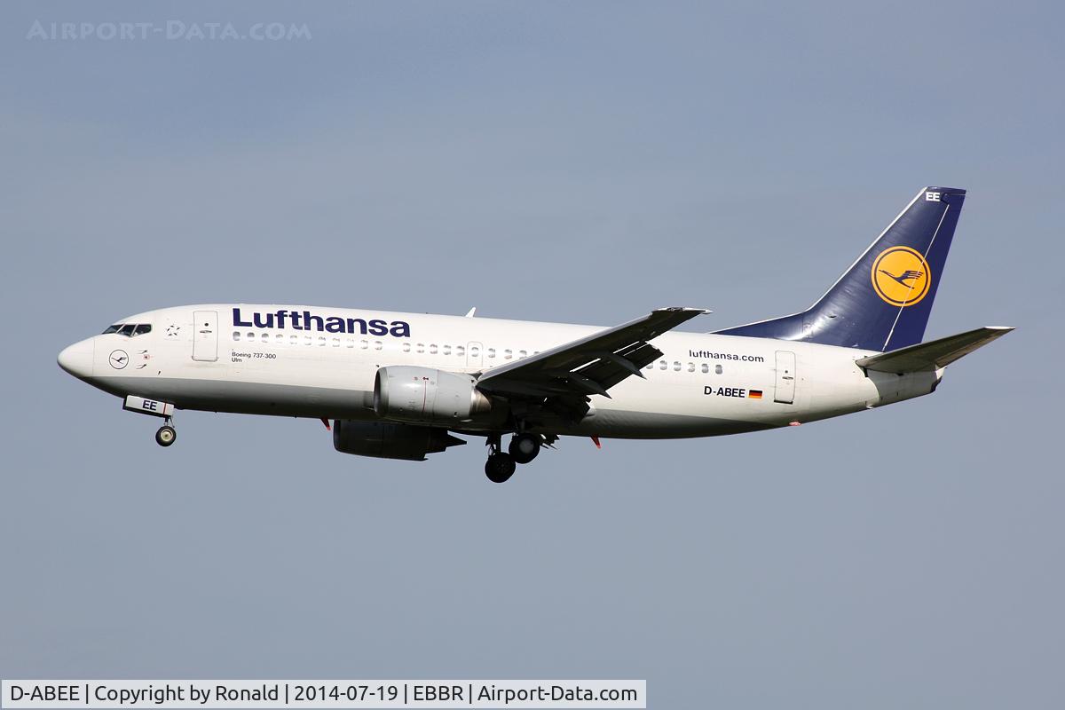 D-ABEE, 1991 Boeing 737-330 C/N 25216, at bru
