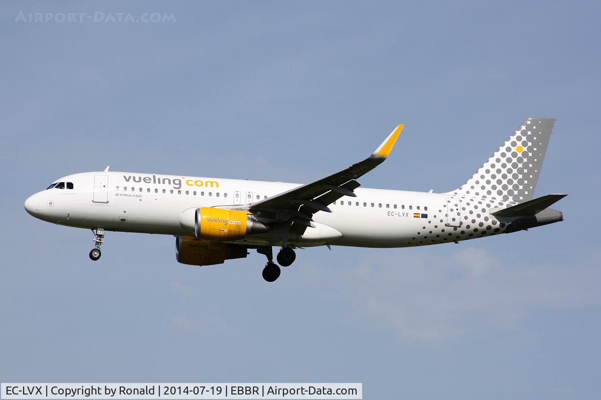 EC-LVX, 2013 Airbus A320-214 C/N 5673, at bru