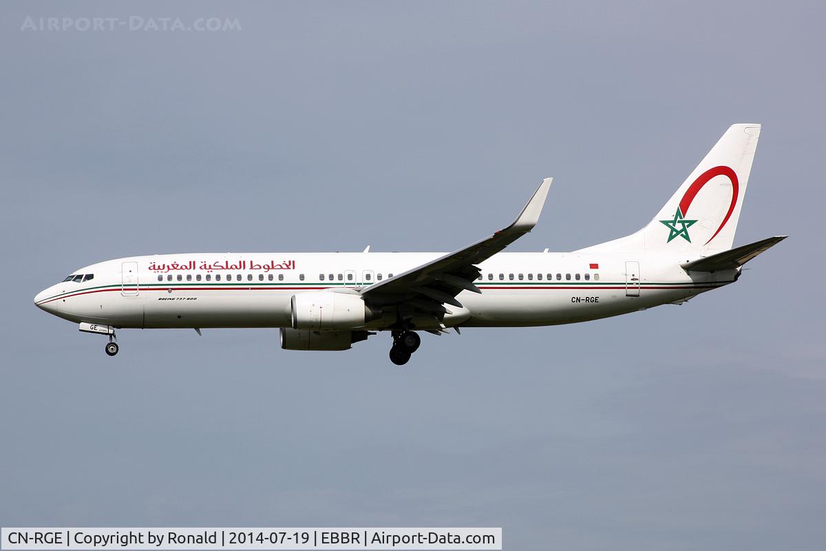 CN-RGE, 2011 Boeing 737-86N C/N 36822, at bru