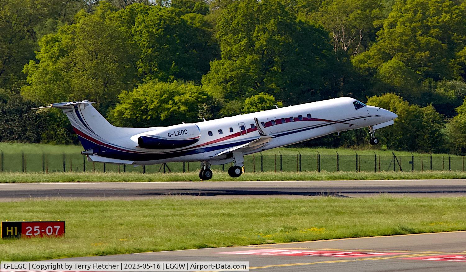 G-LEGC, 2007 Embraer EMB-135BJ Legacy C/N 14501025, At Luton