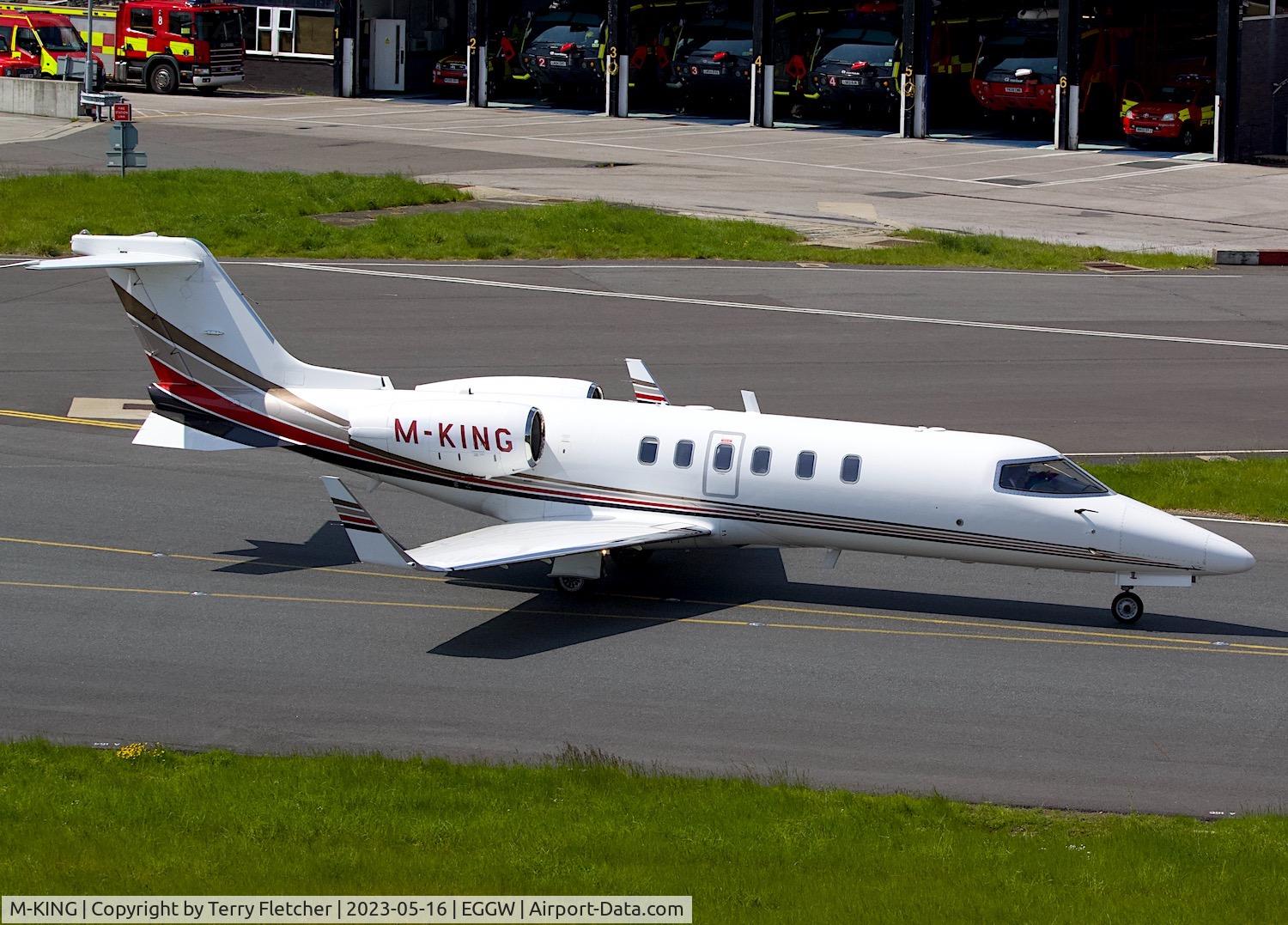M-KING, 2004 Learjet 45 C/N 2017, At Luton