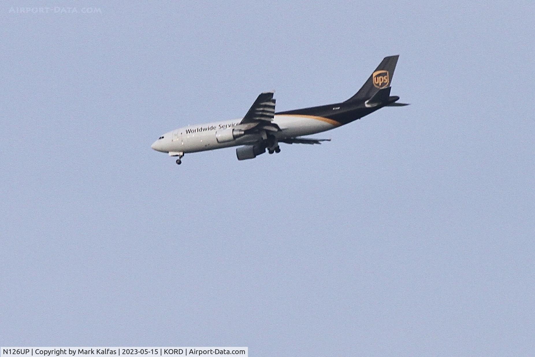 N126UP, 2000 Airbus A300F4-622R(F) C/N 0810, UPS Airbus A300F4-622R, UPS9710 CAE-ORD