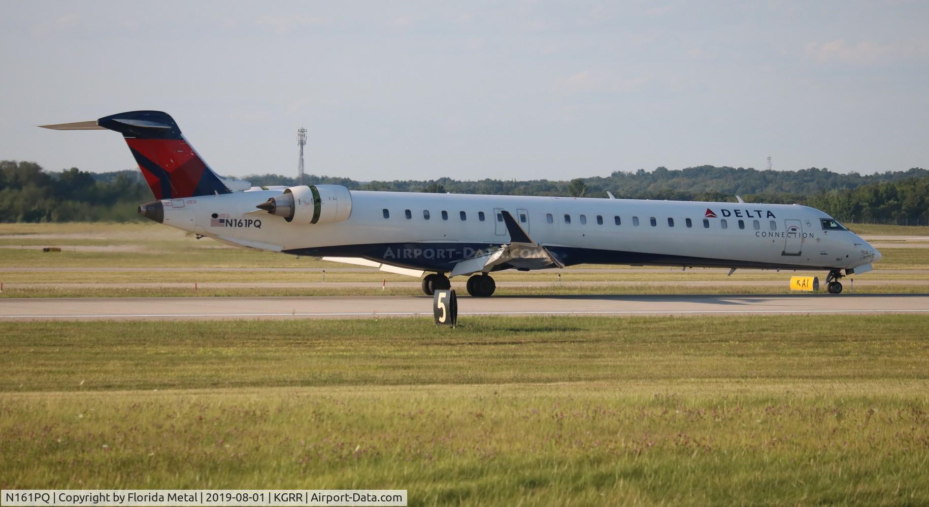 N161PQ, 2008 Bombardier CRJ-900ER (CL-600-2D24) C/N 15161, END/DAL CRJ9 zx