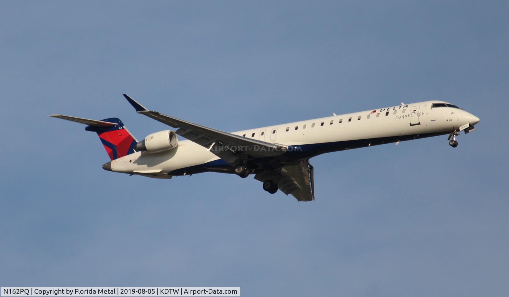 N162PQ, 2008 Bombardier CRJ-900ER (CL-600-2D24) C/N 15162, END/DAL CRJ9 zx
