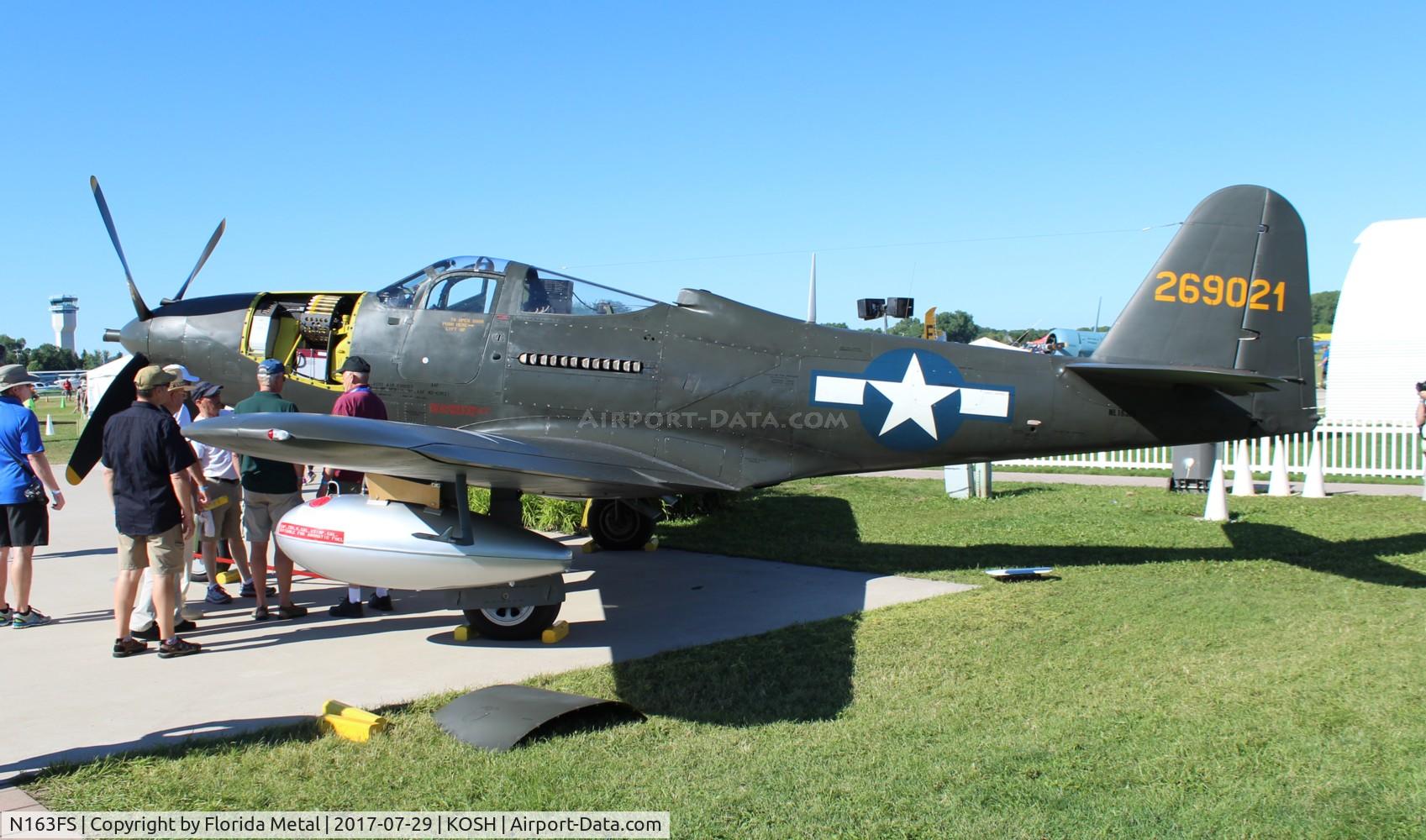 N163FS, 1943 Bell P-63C-5 Kingcobra C/N 33-91, P-63 zx