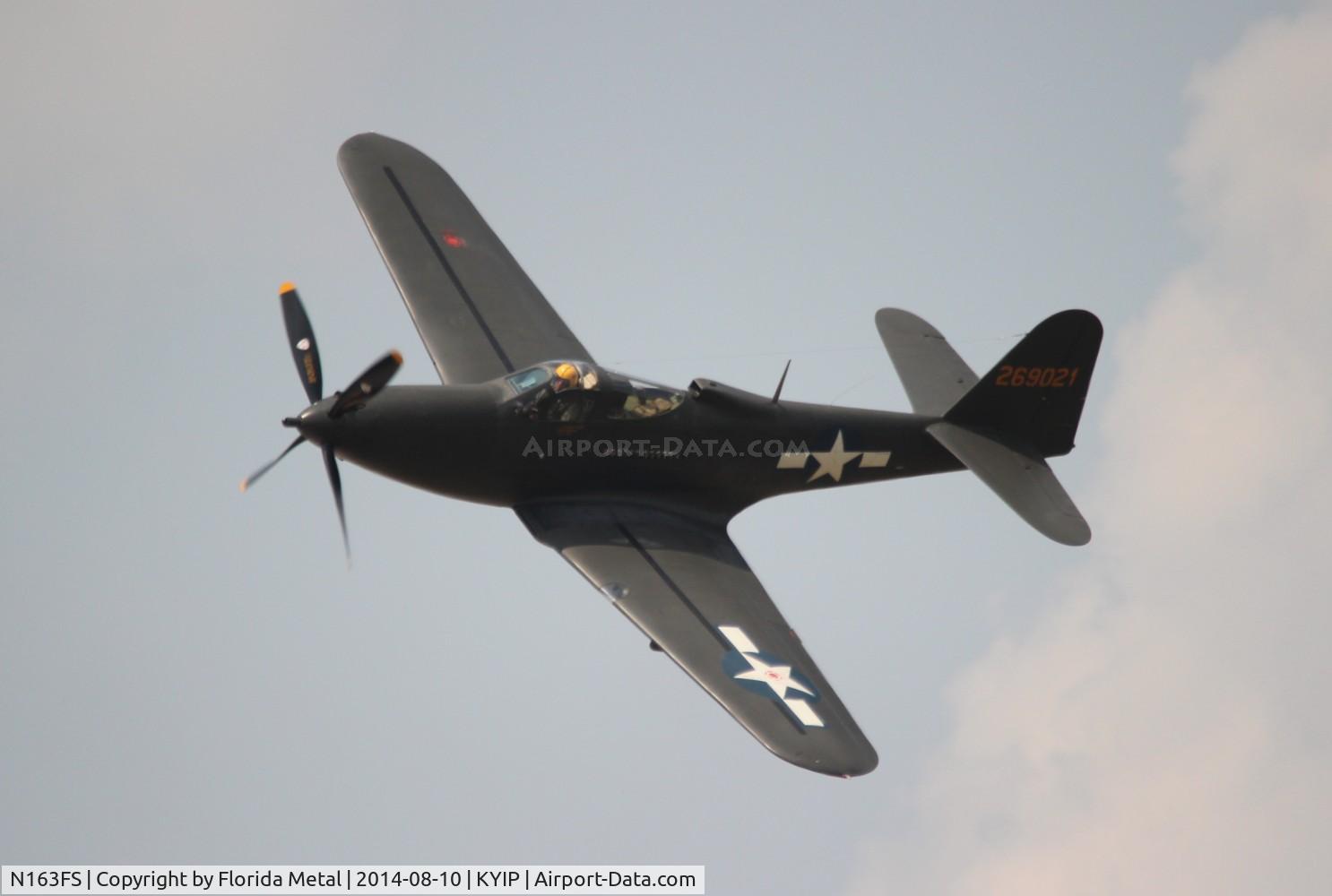 N163FS, 1943 Bell P-63C-5 Kingcobra C/N 33-91, Thunder 2014 zx