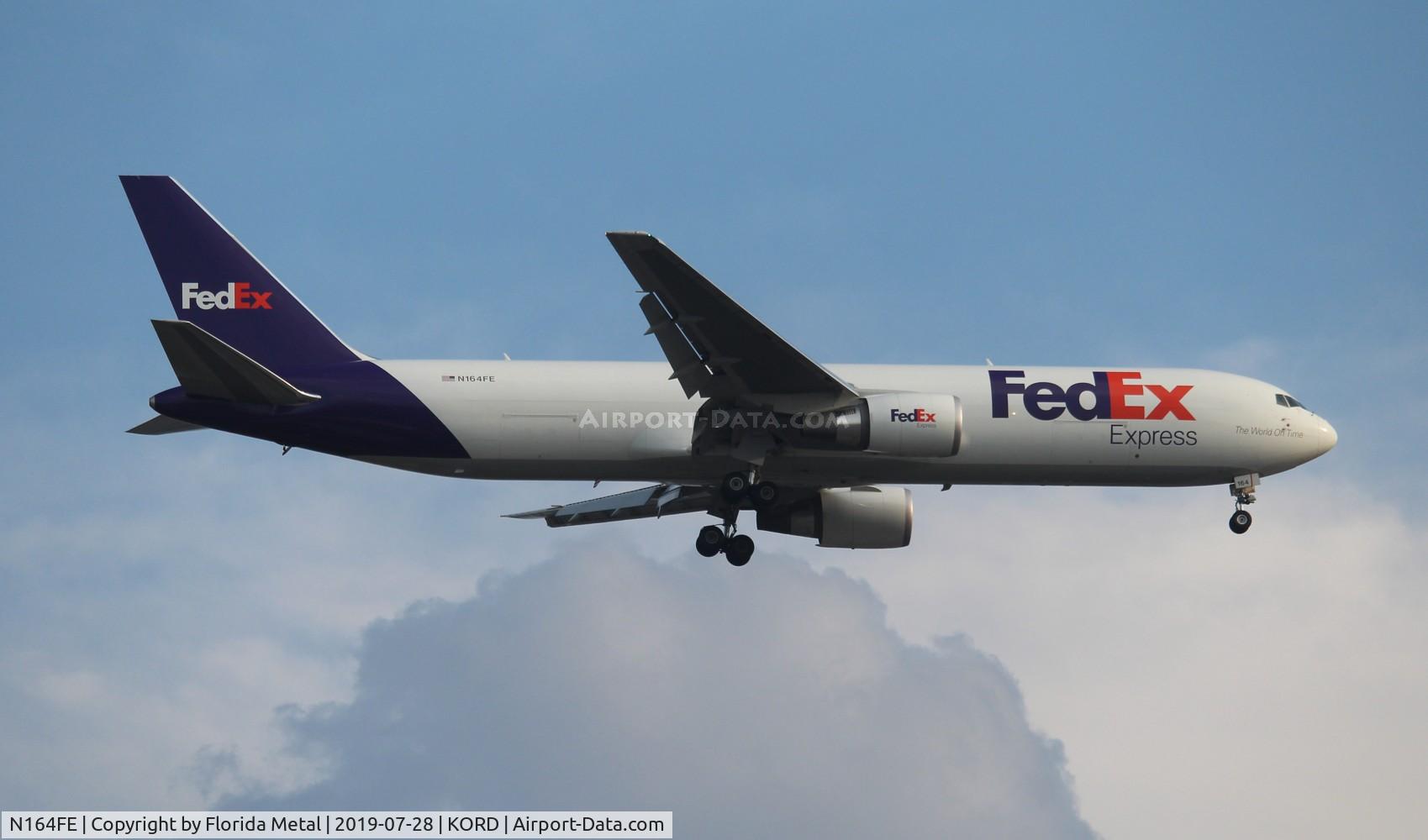N164FE, 2018 Boeing 767-300F C/N 43554, FedEx 767-300F zx