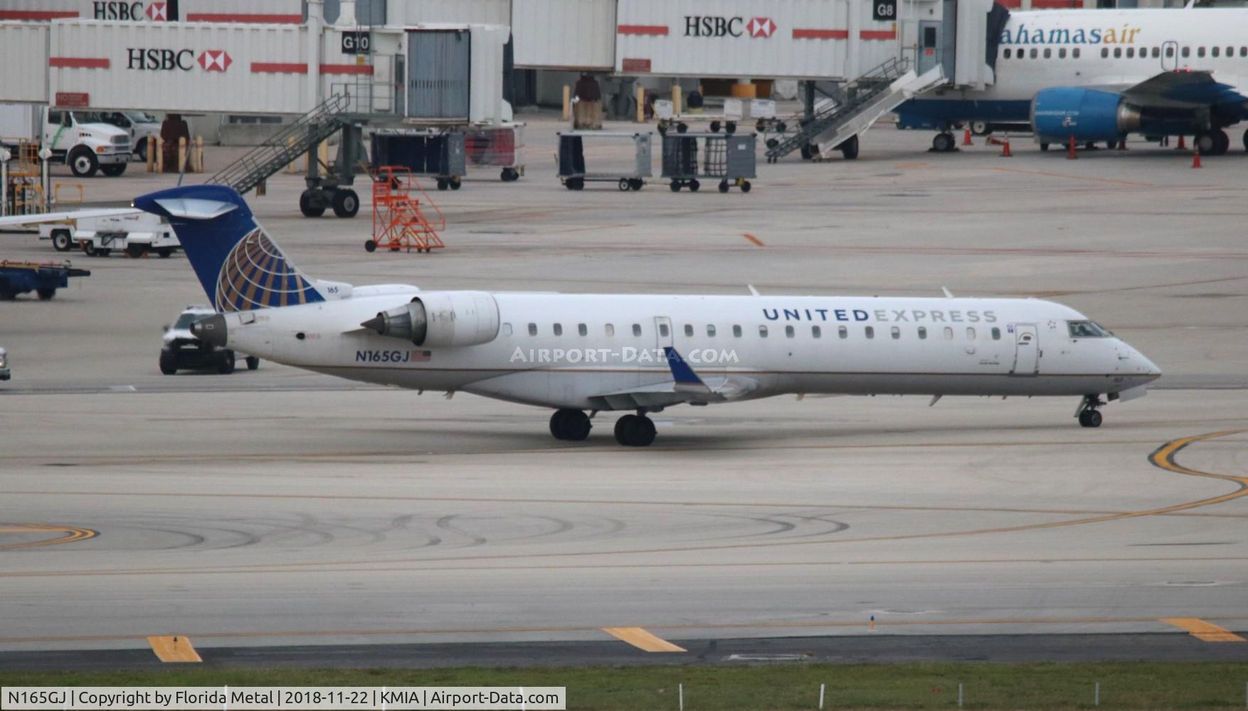 N165GJ, 2006 Bombardier CRJ-700 (CL-600-2C10) Regional Jet C/N 10257, GoJet/UE CRJ7 zx