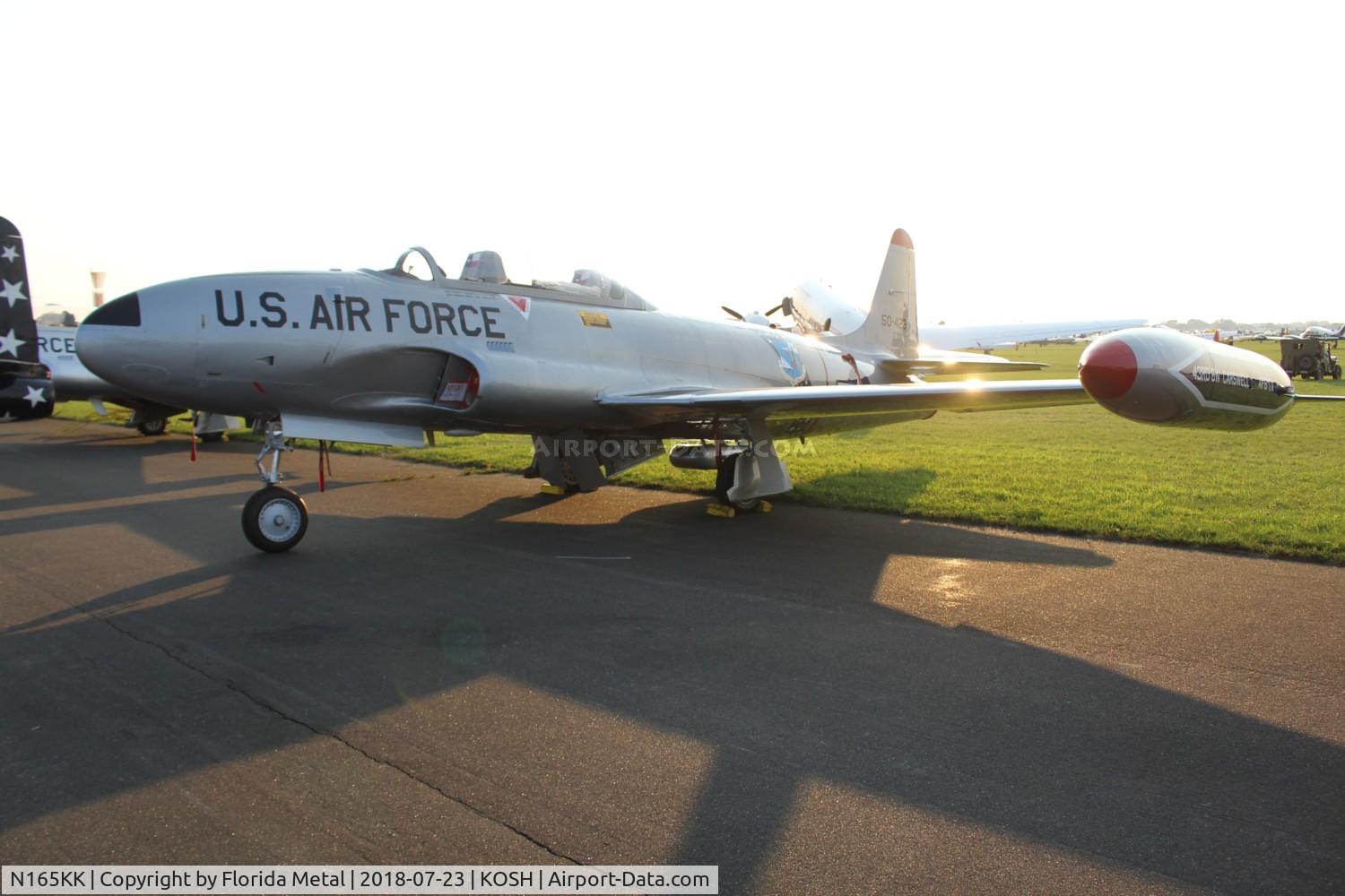 N165KK, Canadair CT-133 Silver Star 3 C/N T33-165, T-33 zx