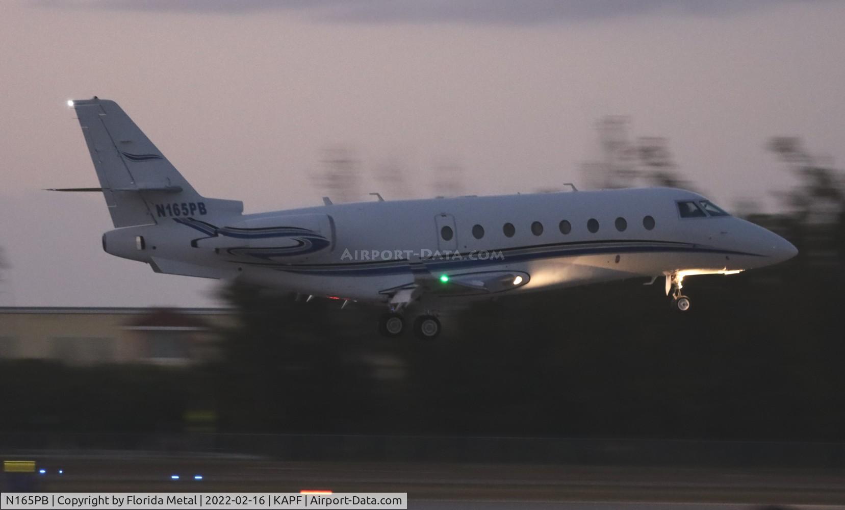 N165PB, 2007 Israel Aircraft Industries Gulfstream 200 C/N 165, G200 zx