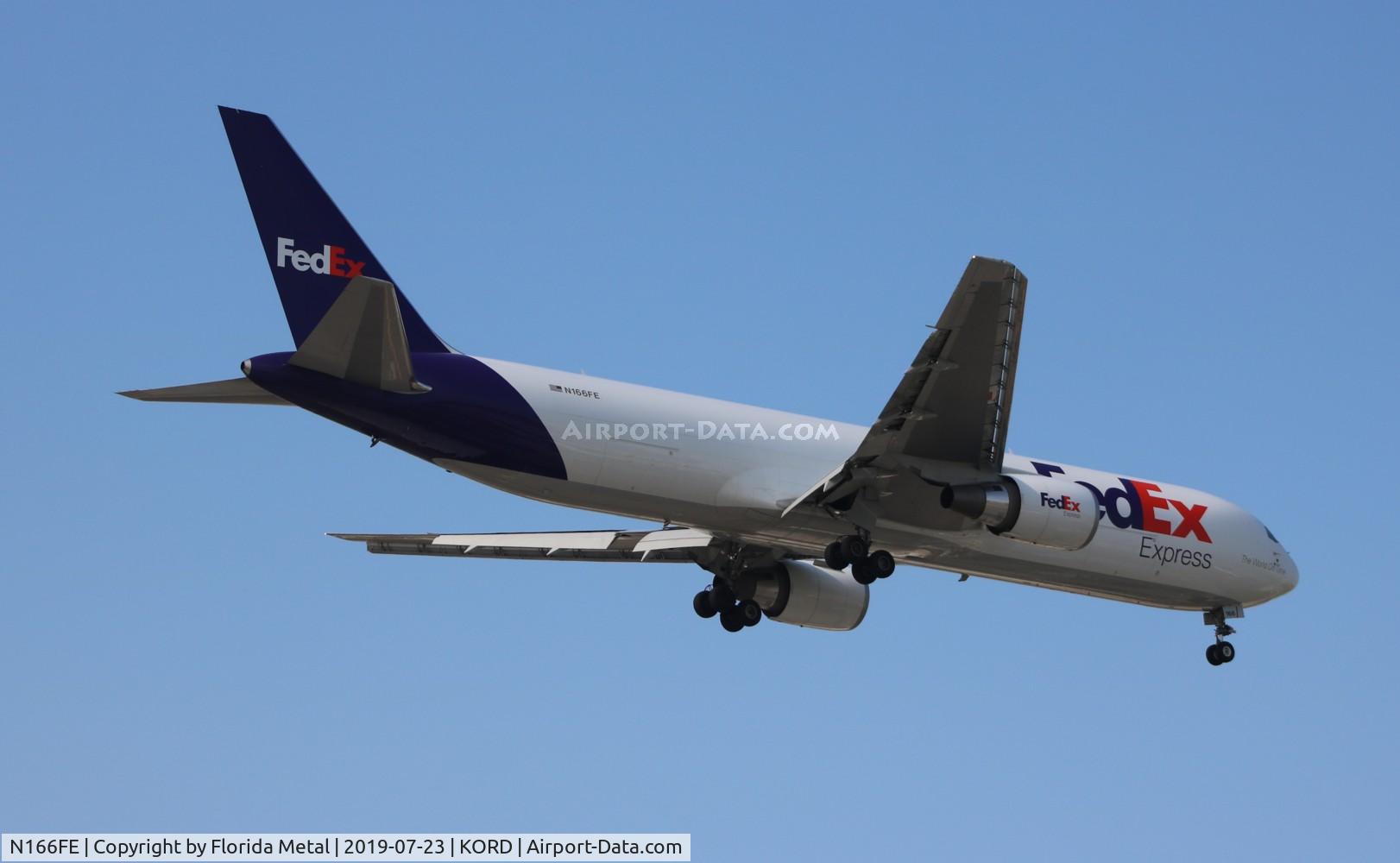 N166FE, 2018 Boeing 767-3S2F(ER) C/N 43633, FedEx 767-300F zx
