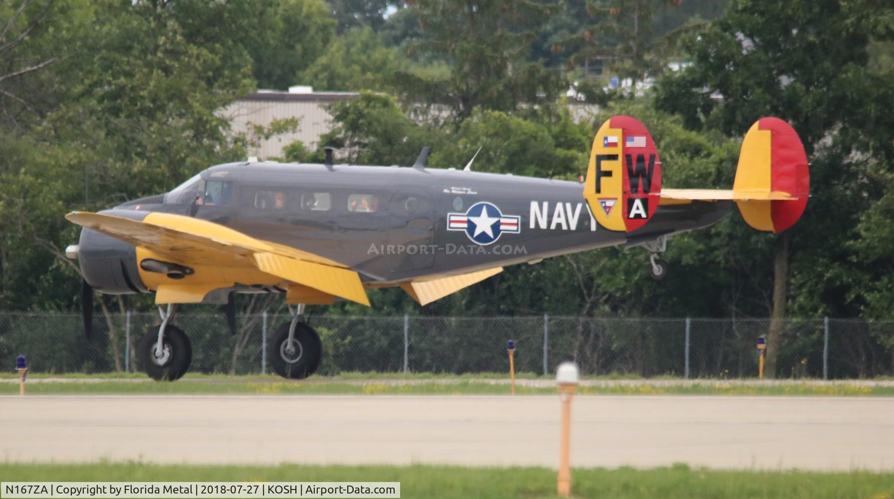N167ZA, 1954 Beech C-45H Expeditor C/N AF-692, C-45 zx