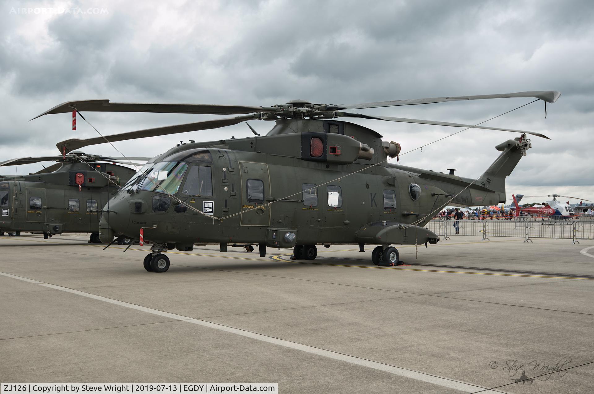 ZJ126, 2000 Westland Merlin HC.3i C/N 50141/RAF10, Yeovilton Air Day 2019