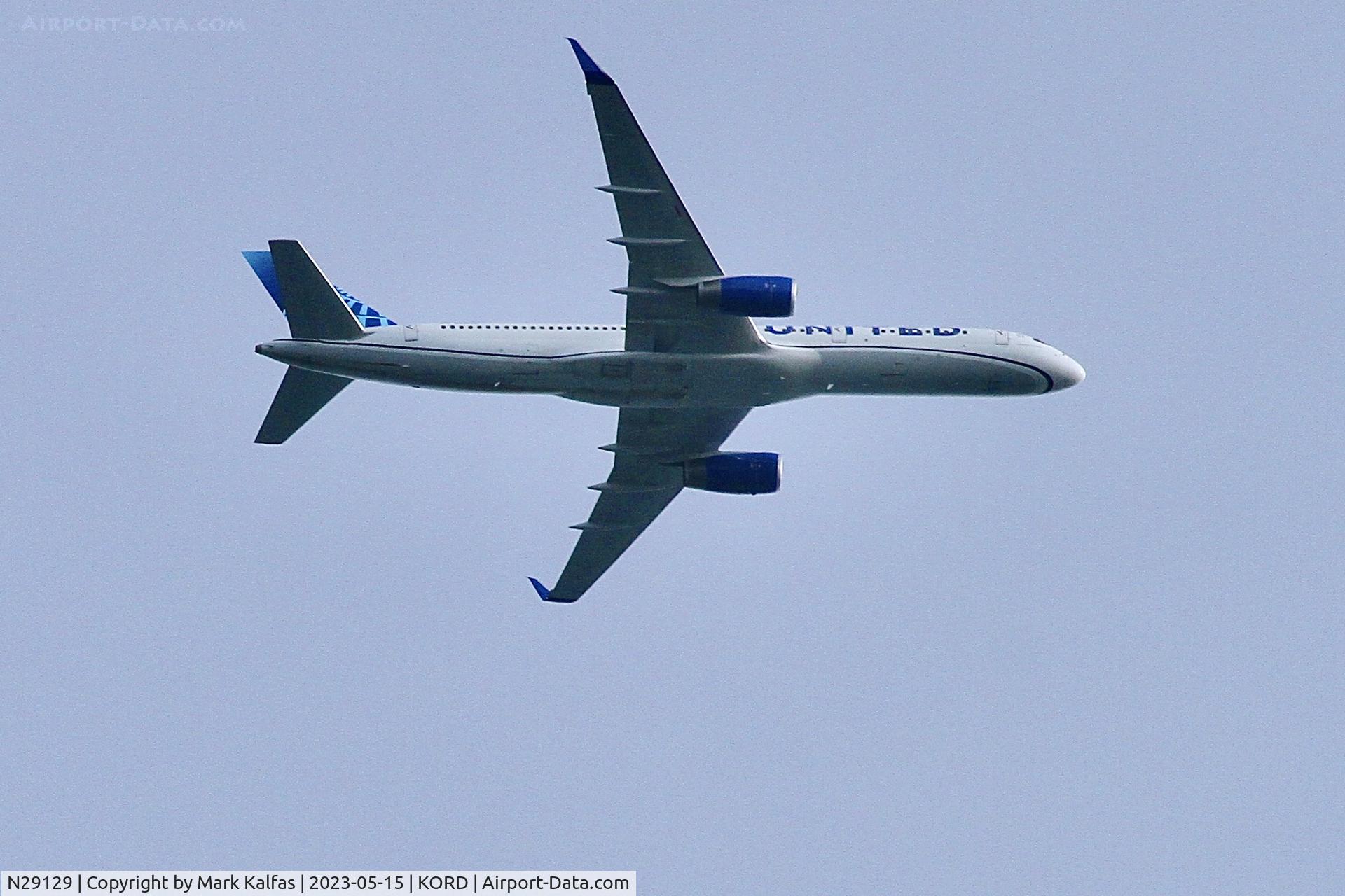 N29129, 1998 Boeing 757-224 C/N 28969, United Airlines Boeing 757-224, N29129 operating as  UA2497 from IAD to ORD