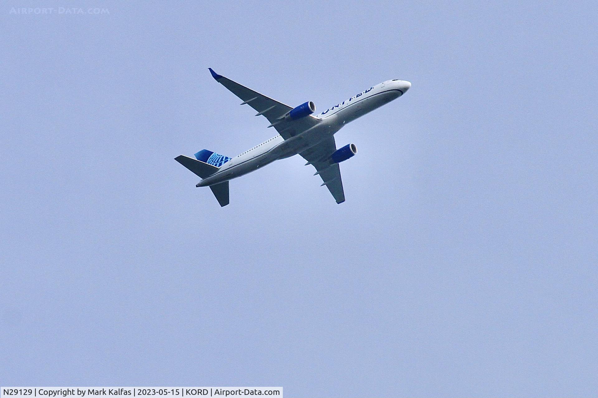 N29129, 1998 Boeing 757-224 C/N 28969, United Airlines Boeing 757-224, N29129 operating as  UA2497 from IAD to ORD