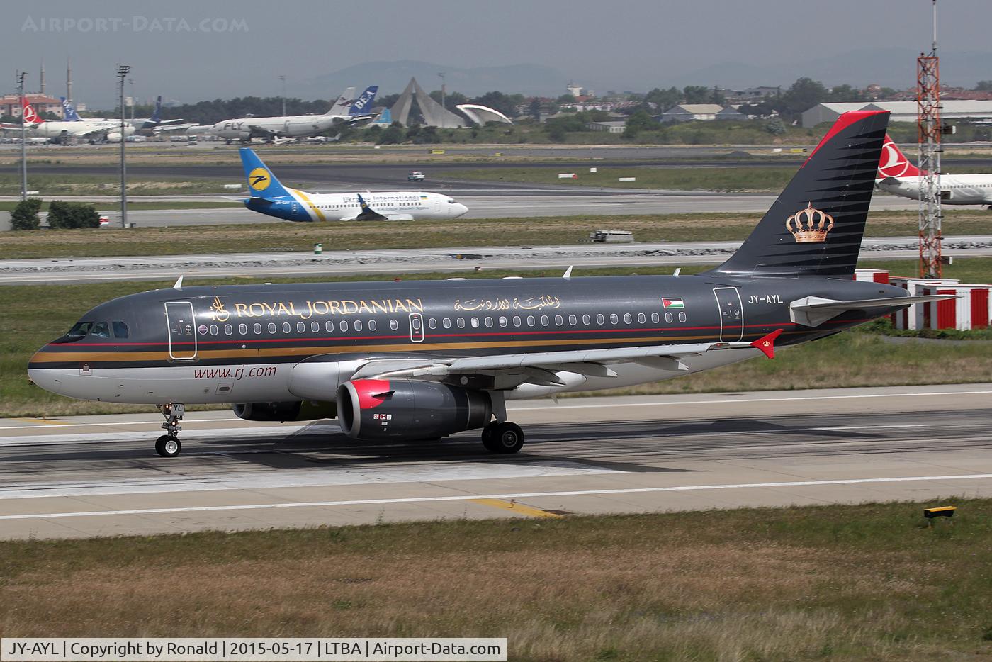 JY-AYL, 2008 Airbus A319-132 C/N 3428, at ist
