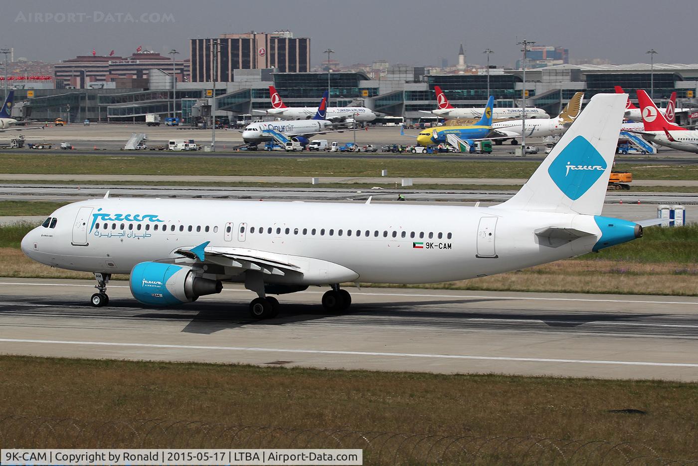 9K-CAM, 2013 Airbus A320-214 C/N 5625, at ist