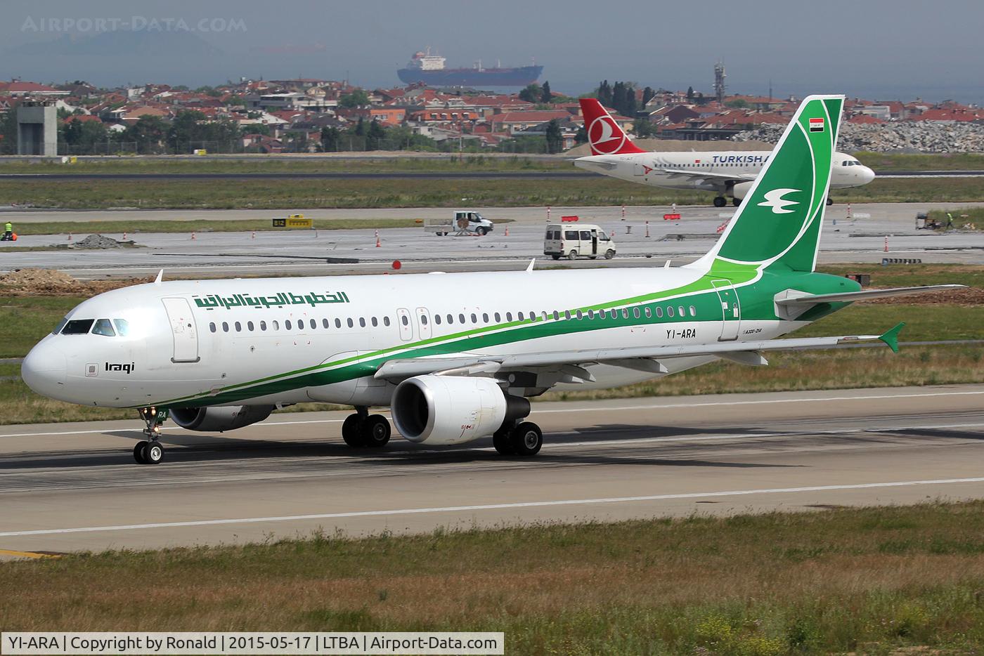 YI-ARA, 2012 Airbus A320-214 C/N 5115, at ist
