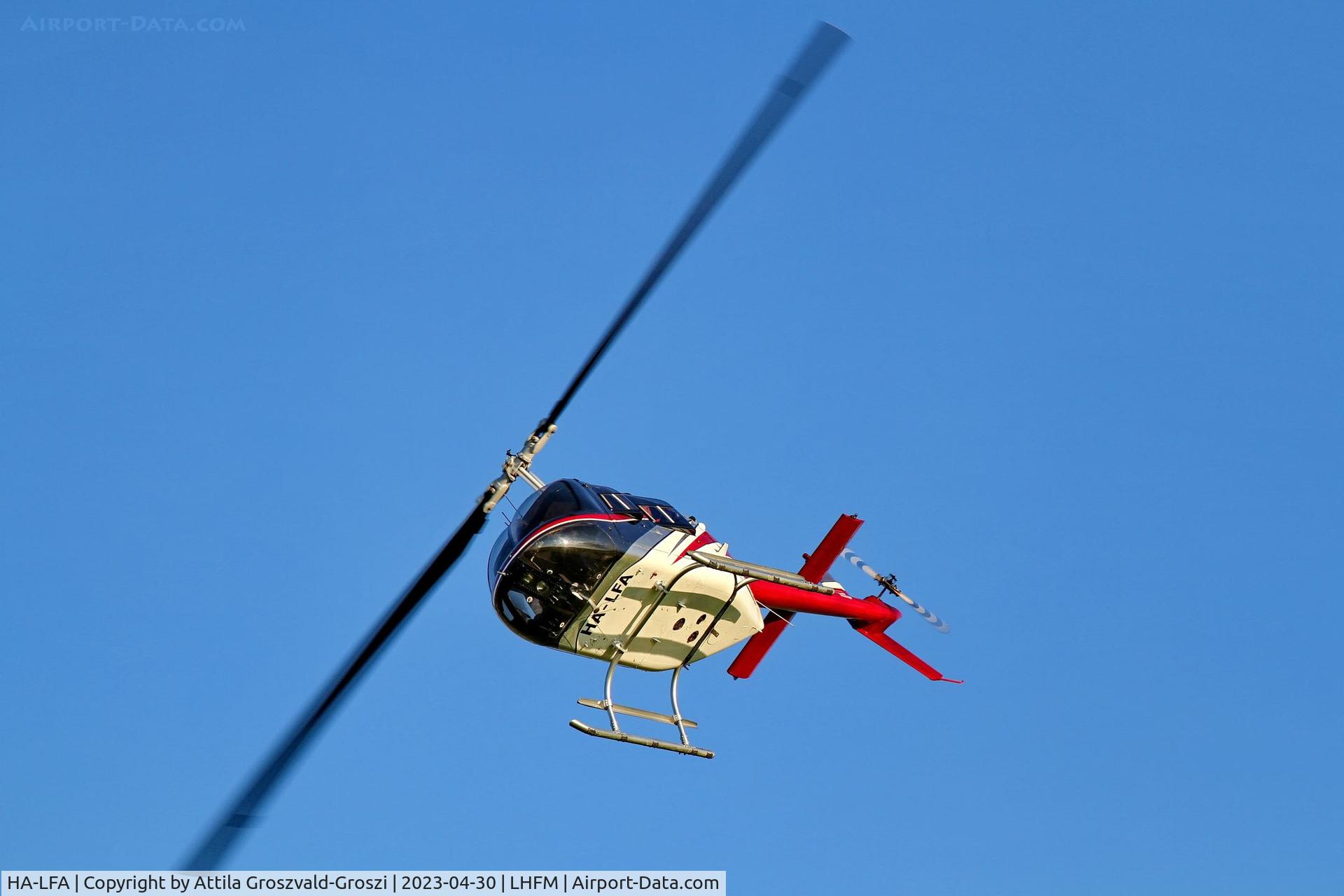 HA-LFA, 1975 Agusta AB-206B JetRanger II C/N 8434, LHFM - Fertöszentmiklós Meidl-Airport, Hungary - Skyview Airshow 2023