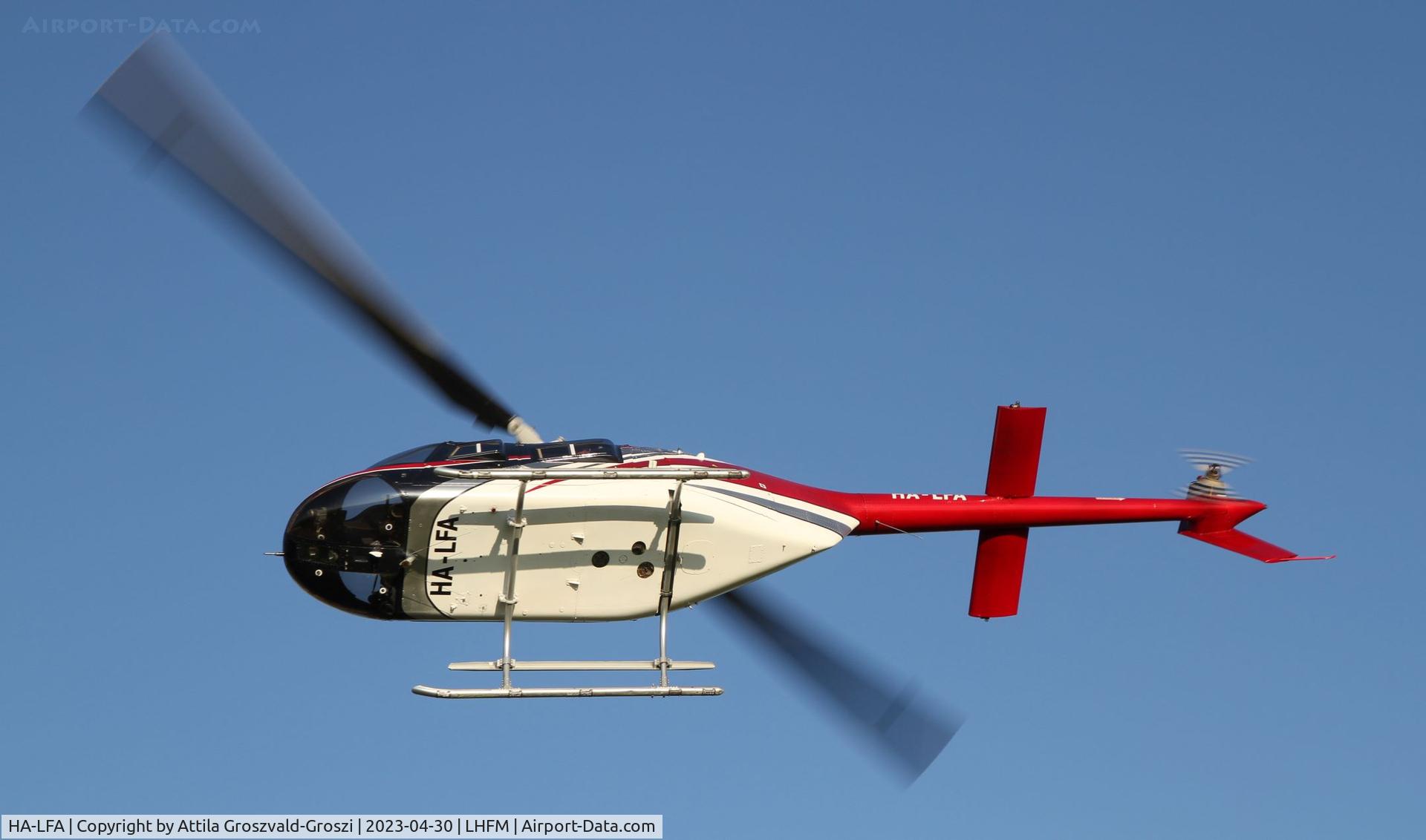 HA-LFA, 1975 Agusta AB-206B JetRanger II C/N 8434, LHFM - Fertöszentmiklós Meidl-Airport, Hungary - Skyview Airshow 2023