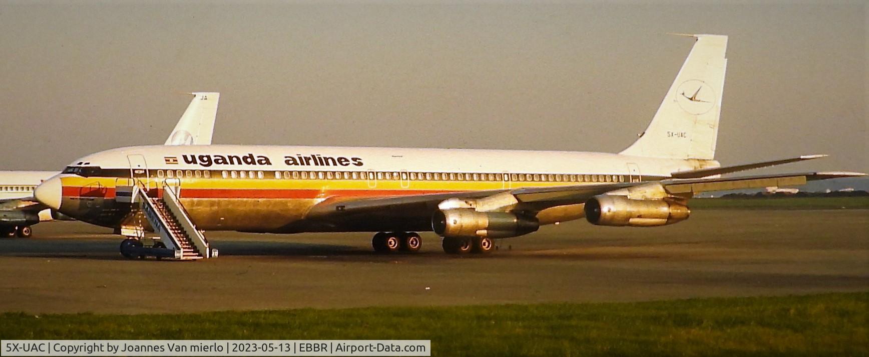 5X-UAC, 1964 Boeing 707-351C C/N 18747, Slide scan
