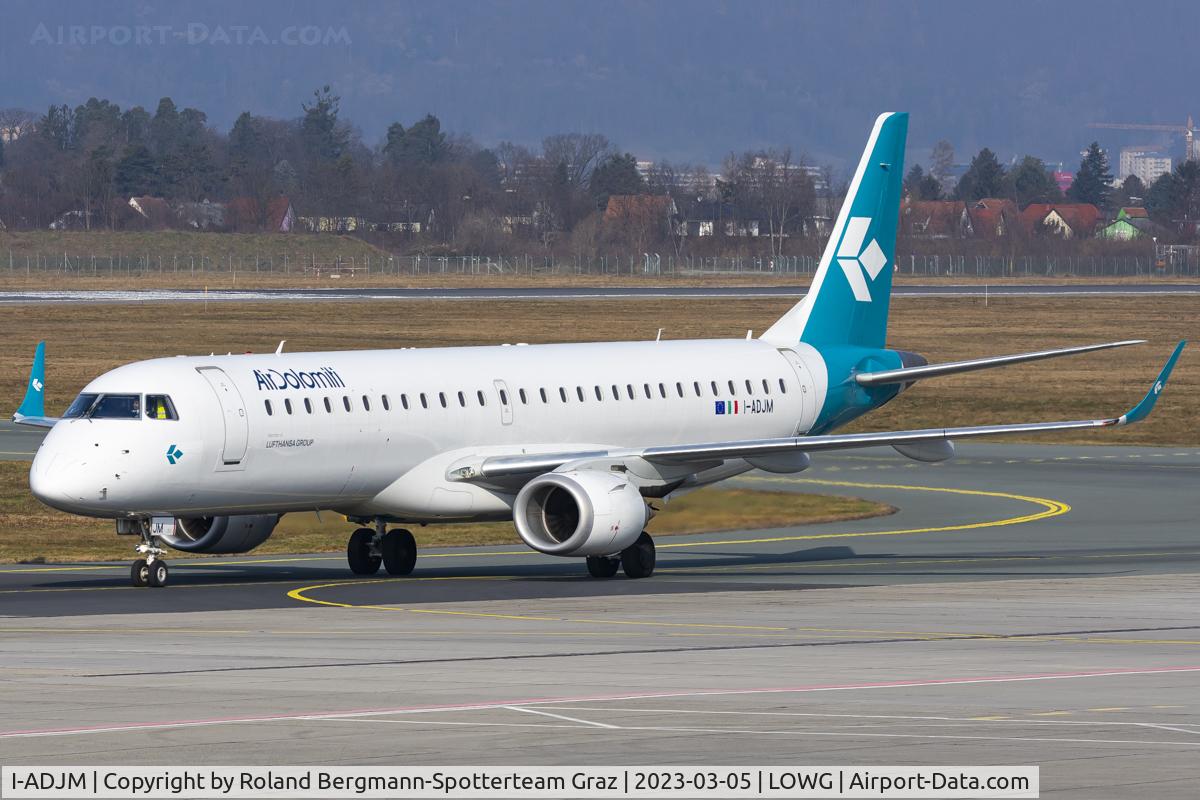 I-ADJM, 2009 Embraer 195LR (ERJ-190-200LR) C/N 19000258, Embraer 195LR (ERJ-190-200LR)