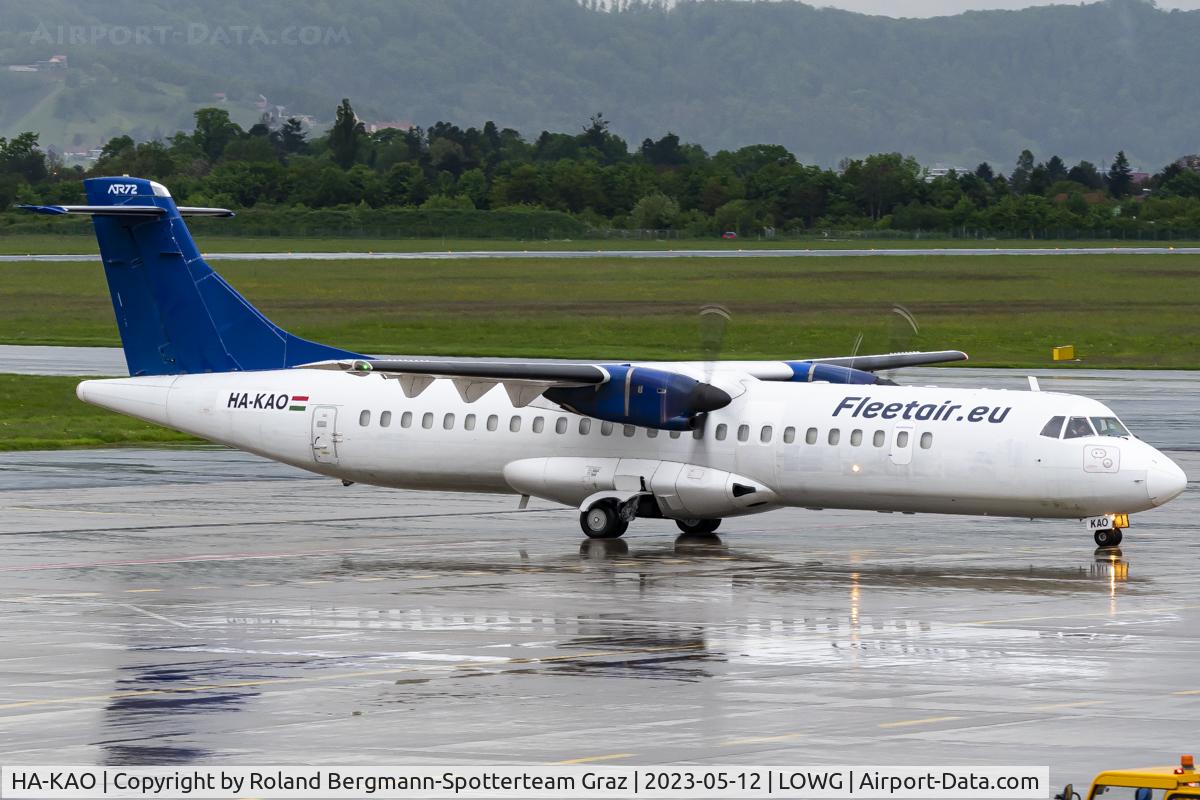 HA-KAO, 1990 ATR 72-202 C/N 183, ATR 72-202