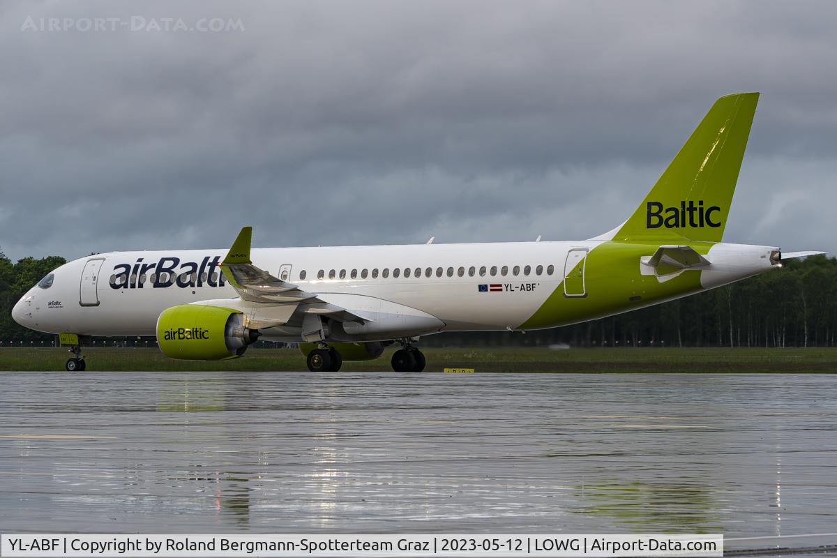YL-ABF, 2021 Airbus A220-300 C/N 55133, Airbus A220-300