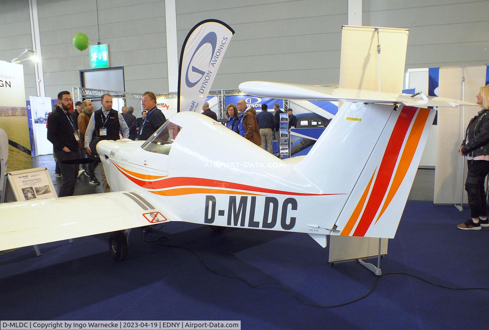 D-MLDC, Spacek SD-1b TG 120 MiniSport C/N not found_D-MLDC, Spacek SD-1b TG120 MiniSport at the AERO 2023, Friedrichshafen
