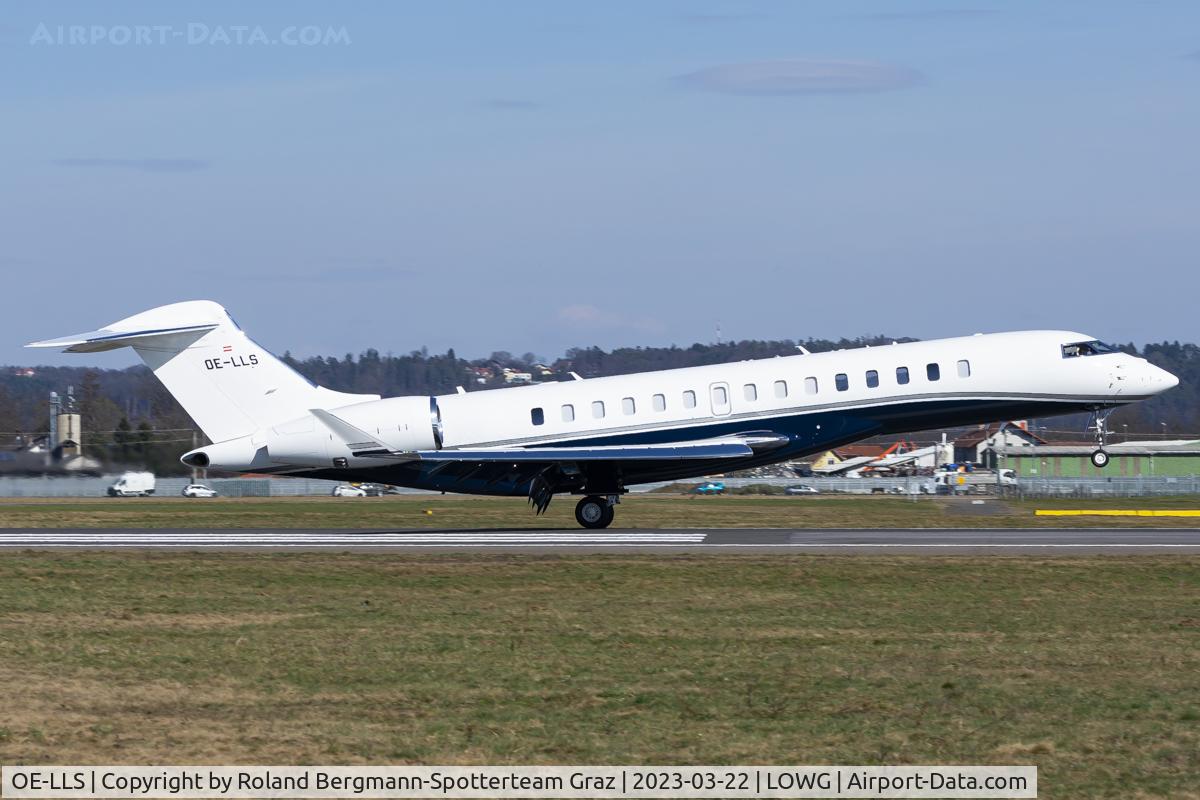 OE-LLS, 2023 Bombardier BD-700-2A12 Global 7500 C/N 70138, Bombardier BD-700-2A12 Global 7500