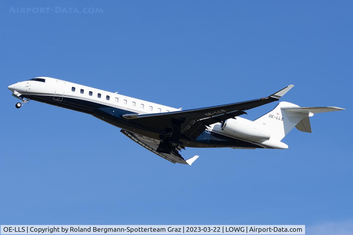 OE-LLS, 2023 Bombardier BD-700-2A12 Global 7500 C/N 70138, Bombardier BD-700-2A12 Global 7500