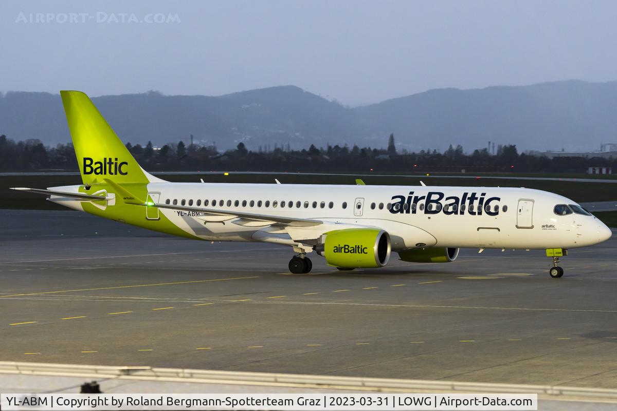 YL-ABM, 2022 Airbus A220-300 C/N 55191, Airbus A220-300