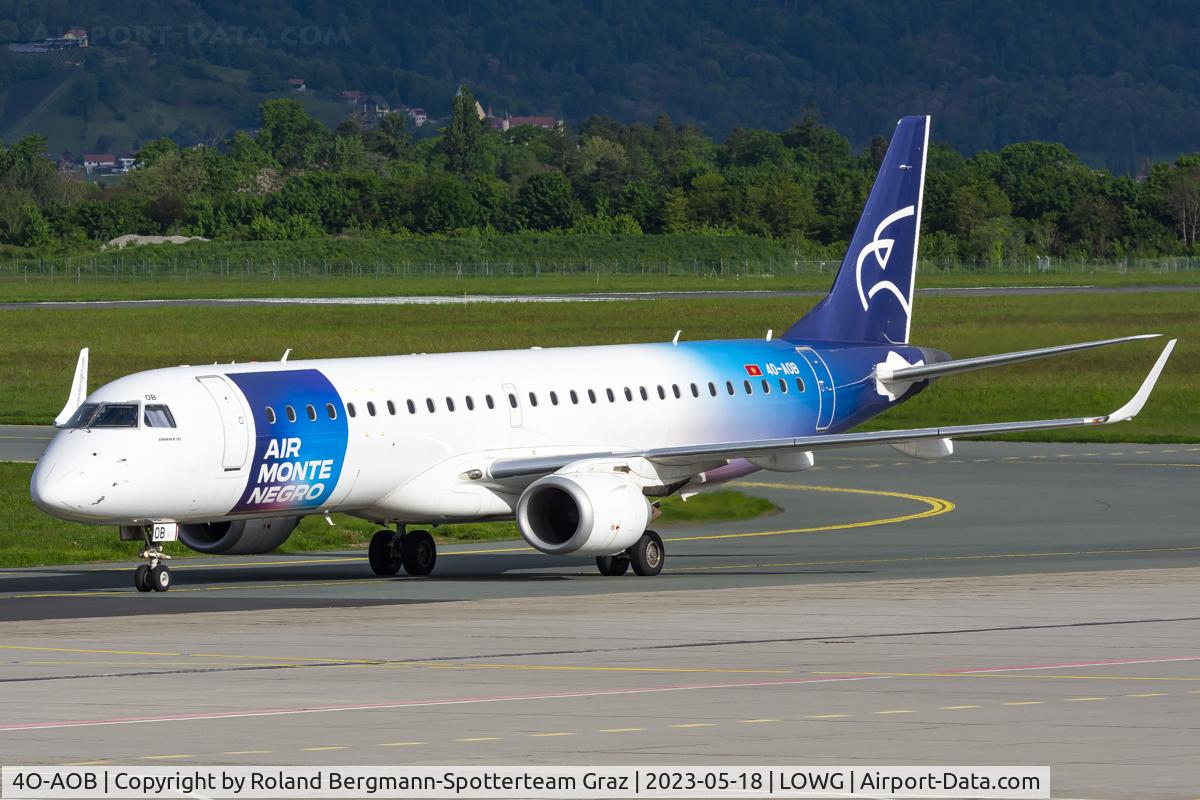 4O-AOB, 2009 Embraer 195LR (ERJ-190-200LR) C/N 19000283, Embraer 195LR (ERJ-190-200LR)