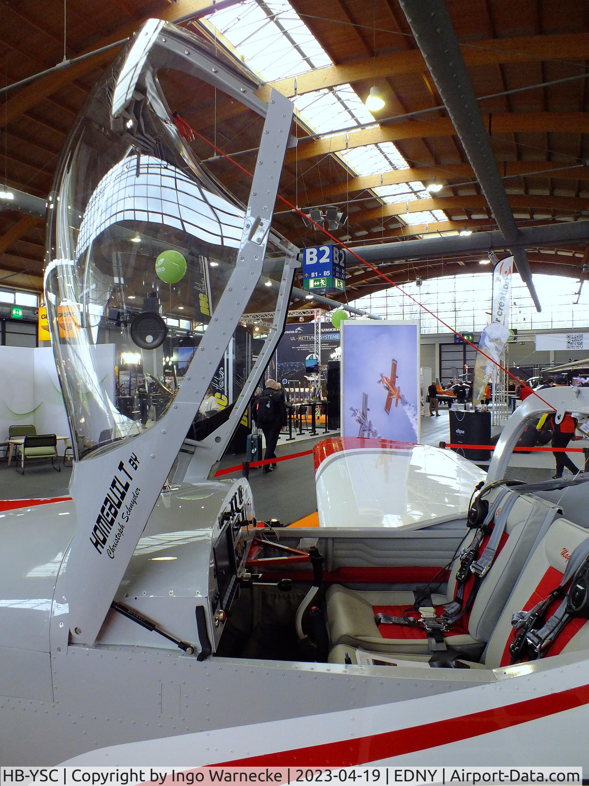 HB-YSC, Vans RV-12 C/N 120832, Vans (C. Schnyder) RV-12 at the AERO 2023, Friedrichshafen #c