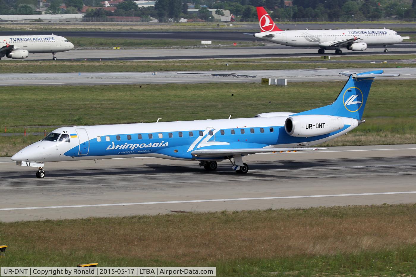 UR-DNT, 2003 Embraer ERJ-145LR (EMB-145LR) C/N 145709, at ist