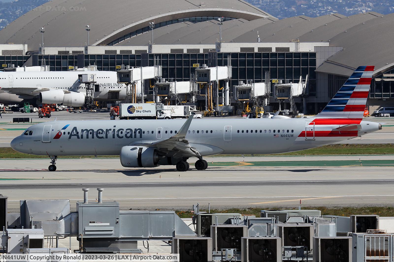 N441UW, 2021 Airbus A321-253NX C/N 10684, at lax